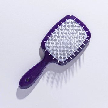 Щетка для волос Hollow Comb Superbrush Plus Dark Purple-White Hollow Comb Superbrush Plus id_3054 фото