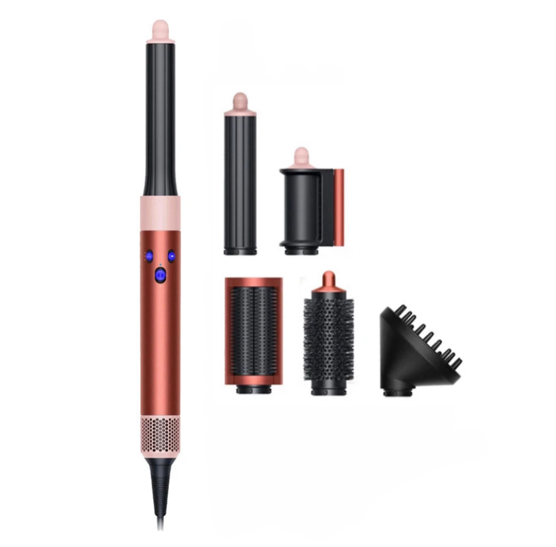Мультистайлер для волосся Airwrap Complete Long 6 насадок Bronze/Pink