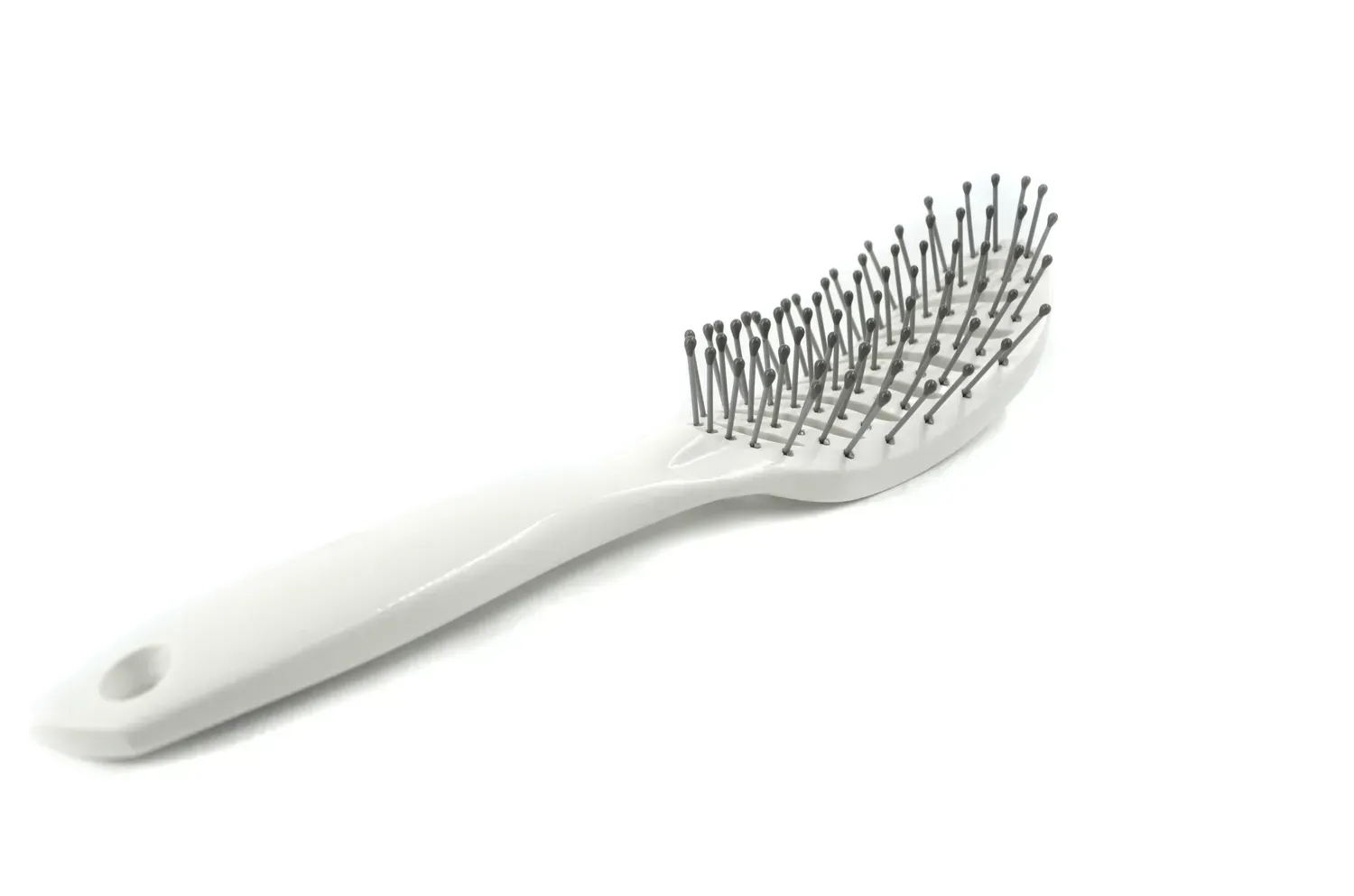 Щітка для волосся Vent Brush White, зручна ручка