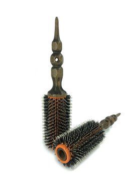 Термобрашинг Naha Korea HotIronBrush W118 - 38 мм с натуральной щетиной кабана id_3071 фото