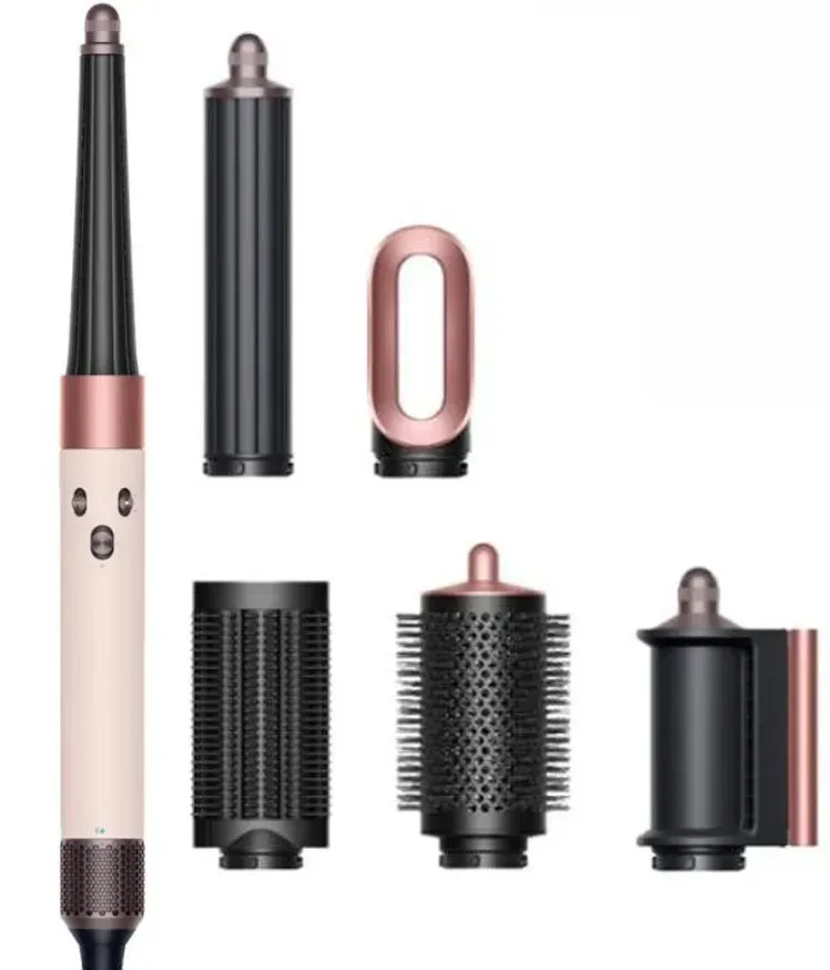 Мультистайлер для волосся Airwrap i.d. HS08 Straight & Wavy Ceramic Pink/Rose Gold