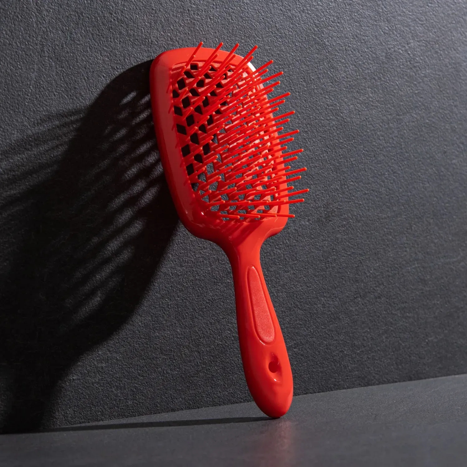 Щётка Hollow Comb Superbrush Plus Orange, расчёсывание влажных волос