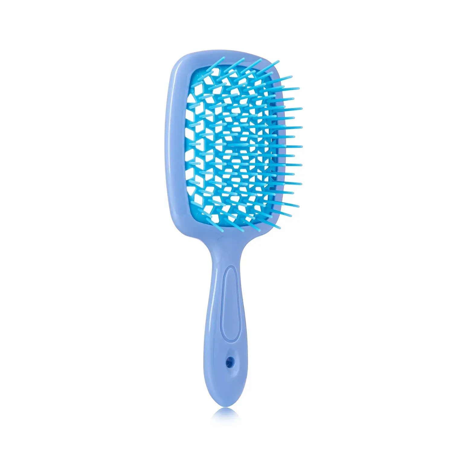 Щітка для волосся Hollow Comb Superbrush Plus Blue, деталі конструкції