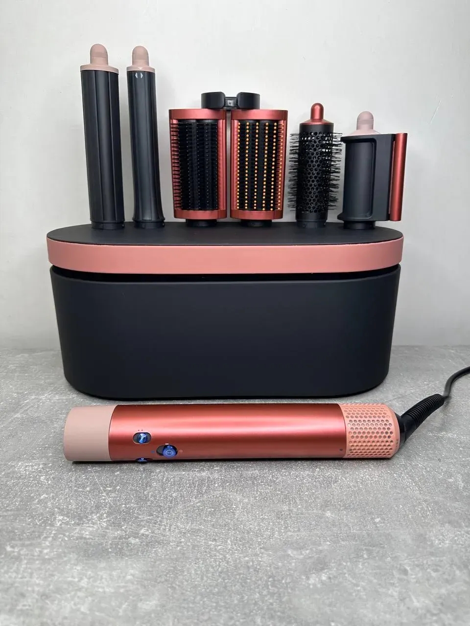 Мультистайлер для волосся Airwrap Complete Long HS05 Strawberry Bronze/Blush Pink