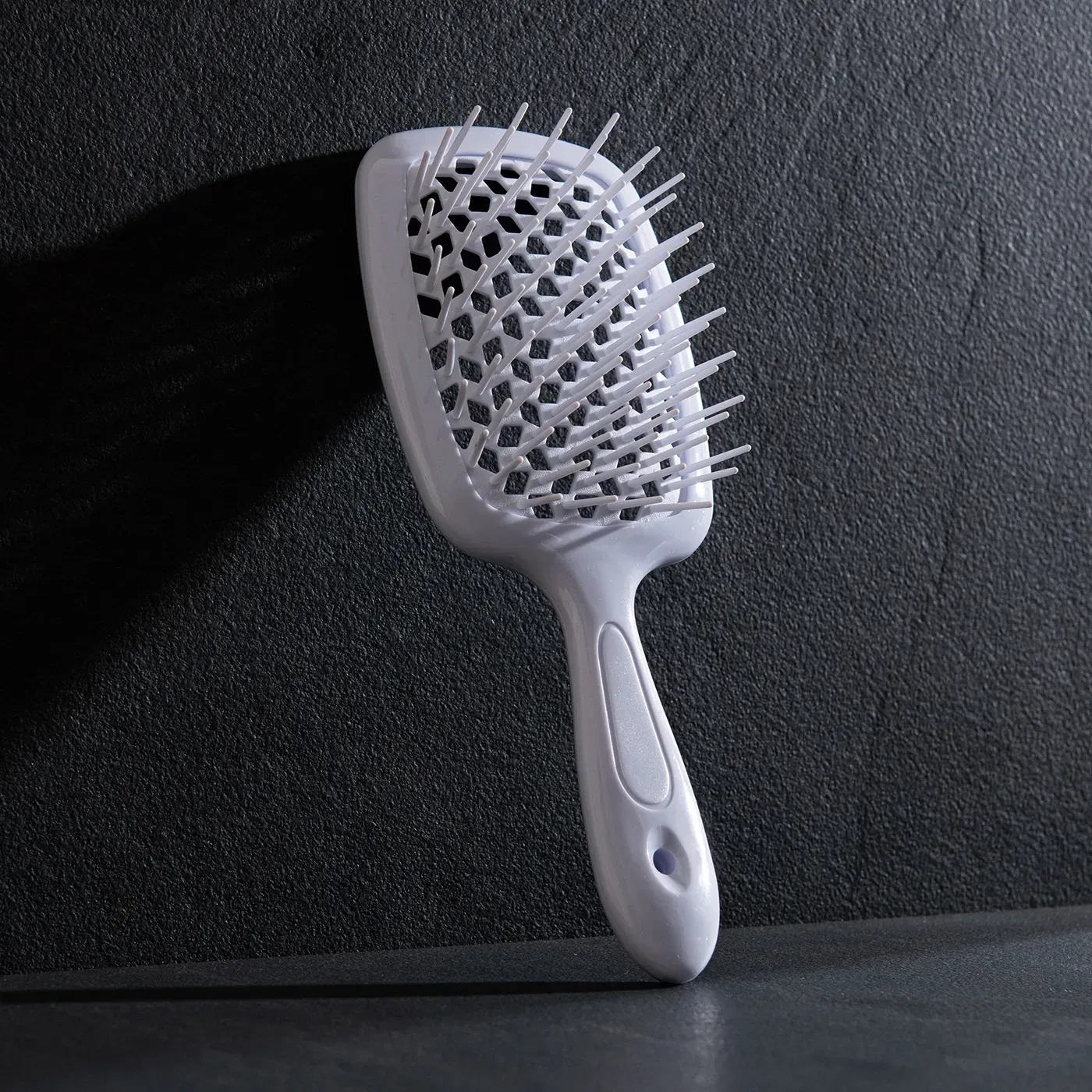 Щітка Hollow Comb Superbrush Plus White, розчісування вологого волосся