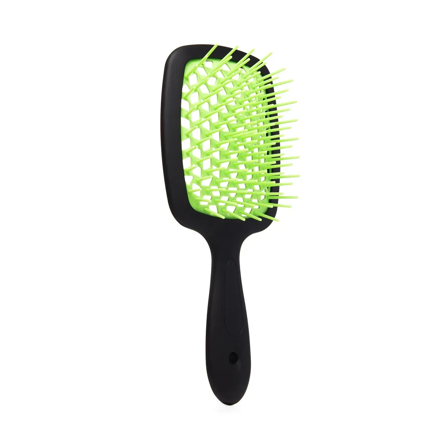 Щётка Hollow Comb Superbrush Plus Black-Green, вид сбоку
