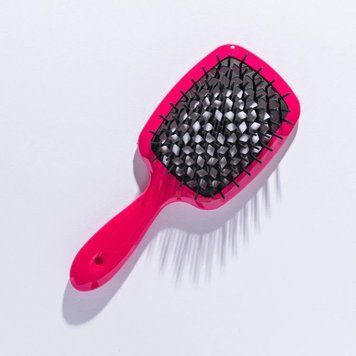 Щетка для волос Hollow Comb Superbrush Plus Pink-Black id_3056 фото