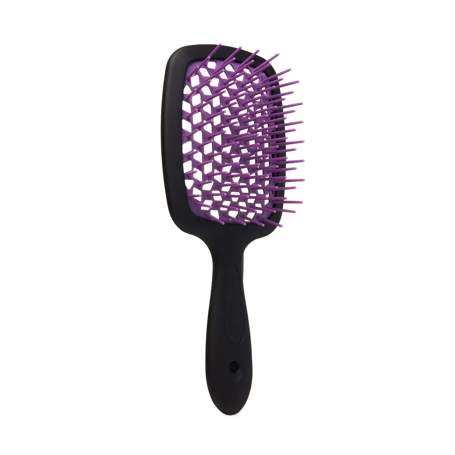 Щётка Hollow Comb Superbrush Plus Black-Purple, детали конструкции