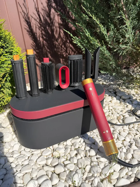 Мультистайлер Airwrap HS09 Coanda 2x з кейсом Multi-styler & Dryer Red Velvet id_3941 фото