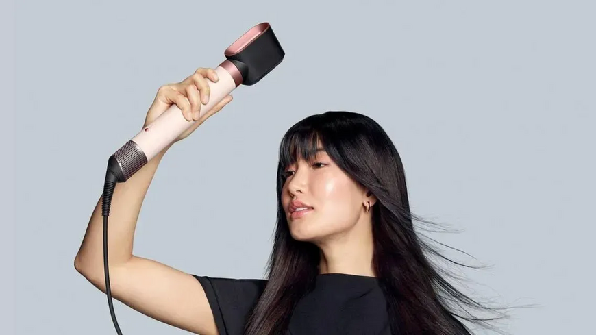 Мультистайлер Airwrap HS09 Coanda 2x з кейсом Multi-styler & Dryer Red Velvet id_3941 фото