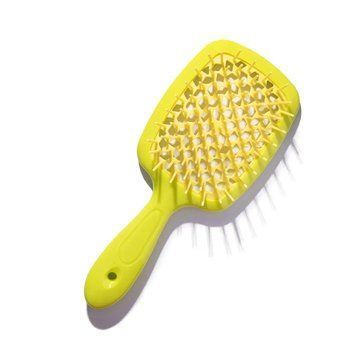 Щетка для волос Hollow Comb Superbrush Plus Yellow id_3040 фото