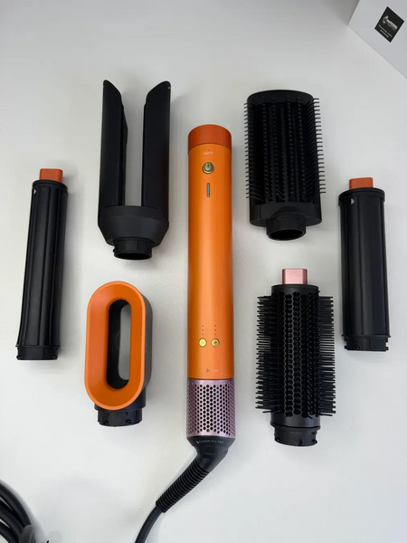 Мультистайлер Airwrap HS09 Coanda 2x з кейсом Multi-styler & Dryer Ceramic Apricot/Topaz id_3940 фото