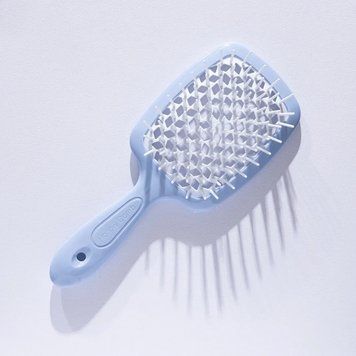Щетка для волос Hollow Comb Superbrush Plus Blue-White id_3092 фото