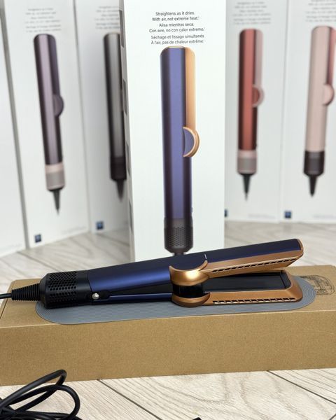 Выпрямитель для волос Airstrait HT-01,Blue/Copper id_2998 фото