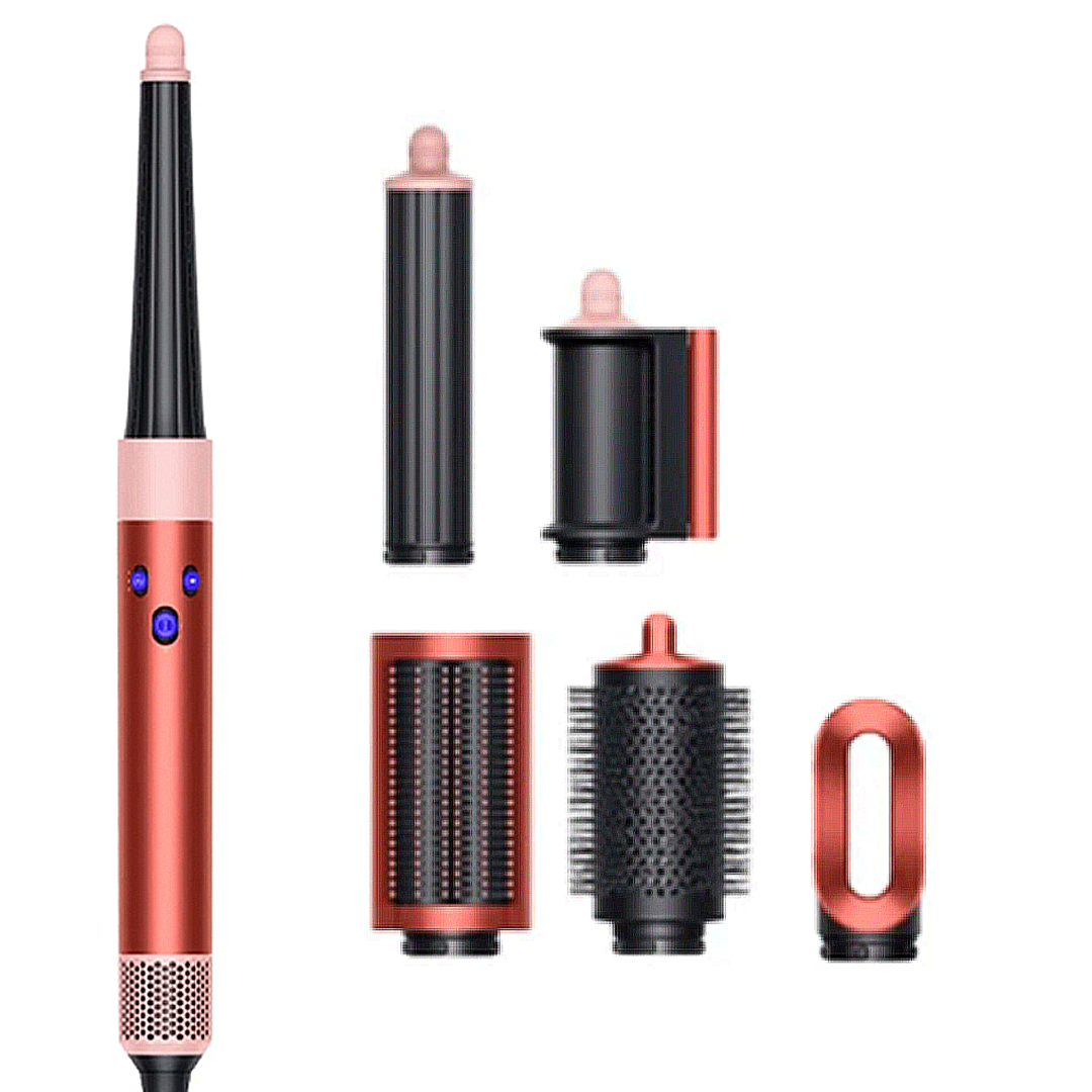 Мультистайлер для волосся Airwrap i.d. HS08 Straight & Wavy Strawberry Bronze/Blush Pink