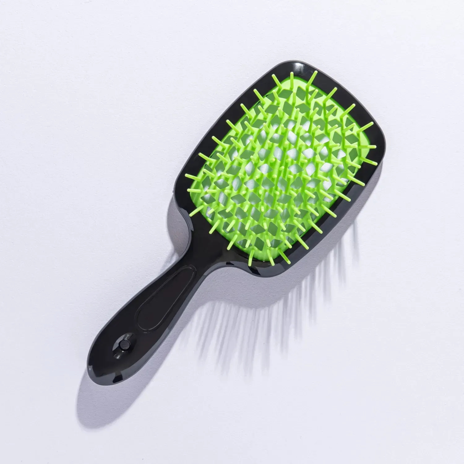 Щётка для волос Hollow Comb Superbrush Plus Black-Green