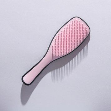 Щетка для волос Hair Comb Wet Detangling Hair Brush Black-Light Pink id_3052 фото
