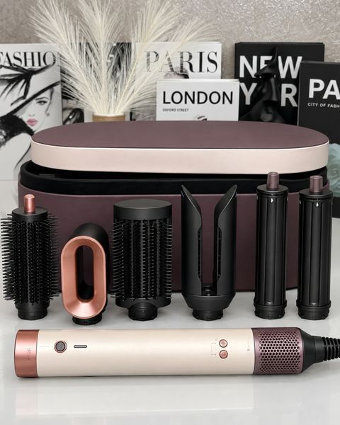 Мультистайлер Airwrap HS09 Coanda 2x Ceramic Pink Rose Gold + Case id_3688 фото