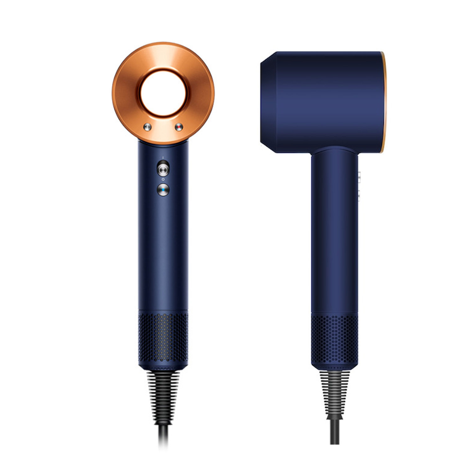 Фен для волос Magic Hair Supersonic Premium 1600 Вт, 5 насадок, Blue/Copper
