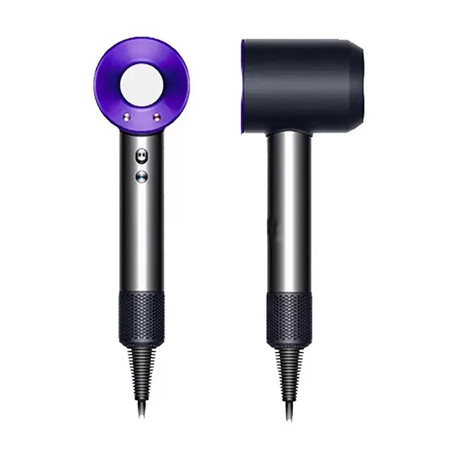 Фен для волосся Magic Hair Supersonic Premium 5 насадок Black/Purple
